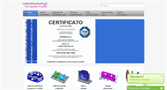 Desktop Screenshot of calibridicontrollo.it